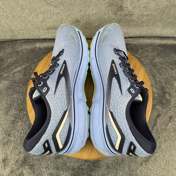 Brooks Ghost 15 Shoes Womens Size 11 Blue Running Sneakers Road 1203801B472 - Picture 7 of 11